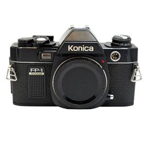 Konica FP-1 Program 35mm SLR Film Camera Body Black AR Mount 872349